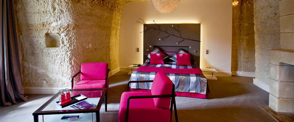 Hôtel Les Hautes Roches ★★★★ - Escapade chic et insolite dans un hôtel troglodyte. - Indre-et-Loire, France