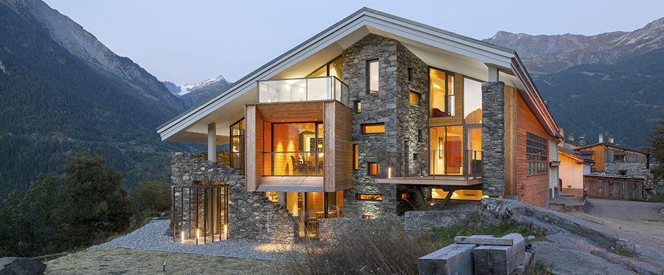 Mineral Lodge - Astounding charm in this boutique Alpine hotel surrounded by nature. - Savoie, France