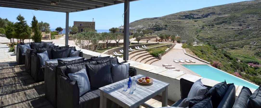 Aegea Blue Cycladic Resort ★★★★ - Luxury villas overlooking the ancient landscape of Andros. - Andros Island, Greece