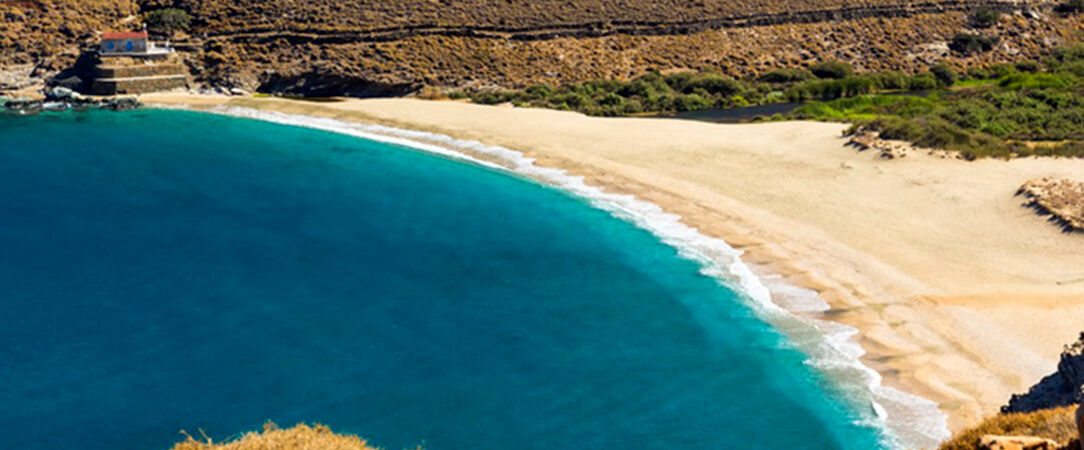 Aegea Blue Cycladic Resort ★★★★ - Luxury villas overlooking the ancient landscape of Andros. - Andros Island, Greece