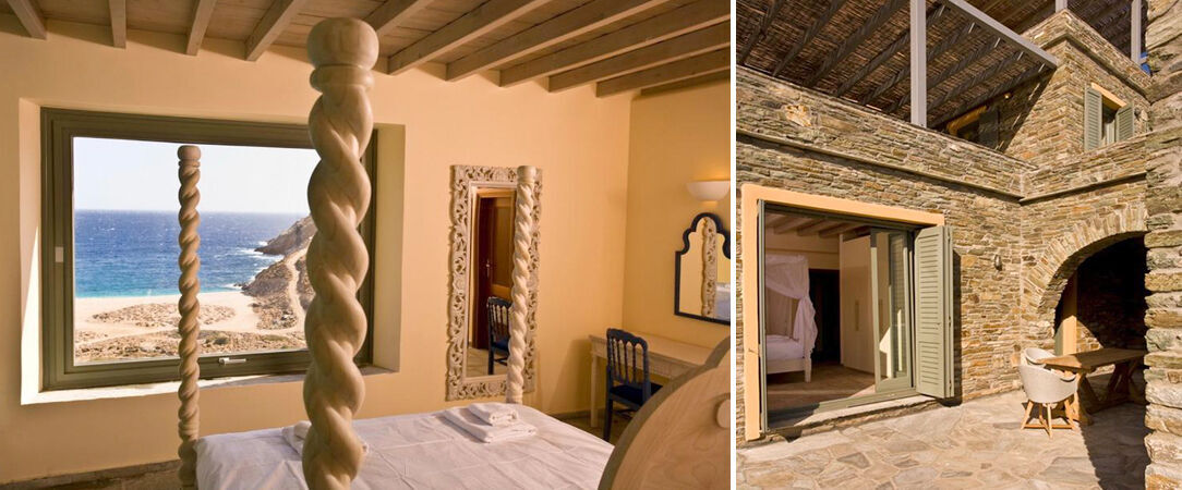 Aegea Blue Cycladic Resort ★★★★ - Luxury villas overlooking the ancient landscape of Andros. - Andros Island, Greece