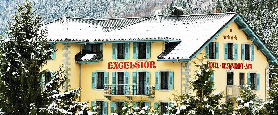 Excelsior Chamonix Hotel & Spa ★★★★ - Hôtel confortable et douillet en face du mont Blanc à Chamonix - Chamonix, France