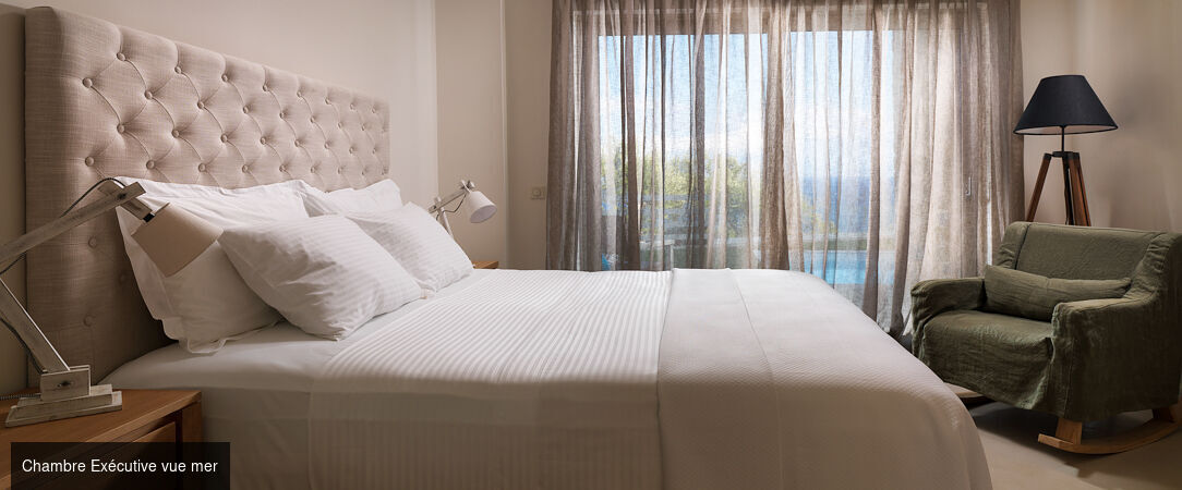 Camvillia Resort ★★★★★ - Vue sur le bleu de la mer Ionienne depuis un resort 5 étoiles en demi-pension. - Peloponnèse, Grèce
