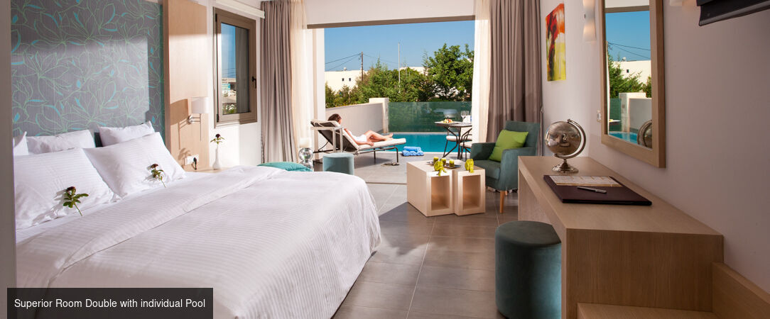 Castello Boutique Resort & Spa ★★★★★ - Adults Only - Adresse secrète avec calme et soleil. <b>Adults Only & dernières disponibilités !</b> - Crete, Greece