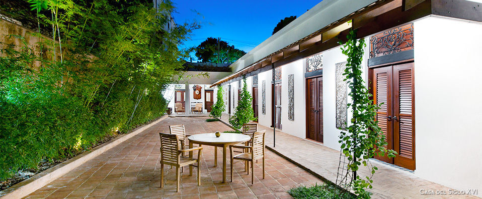 Combiné Casas del XVI et The Bannister - Vacances de rêve entre luxueuse demeure historique du quartier colonial de Saint-Domingue et somptueux hôtel en bord de mer. - Saint-Domingue et la Samana, République Dominicaine