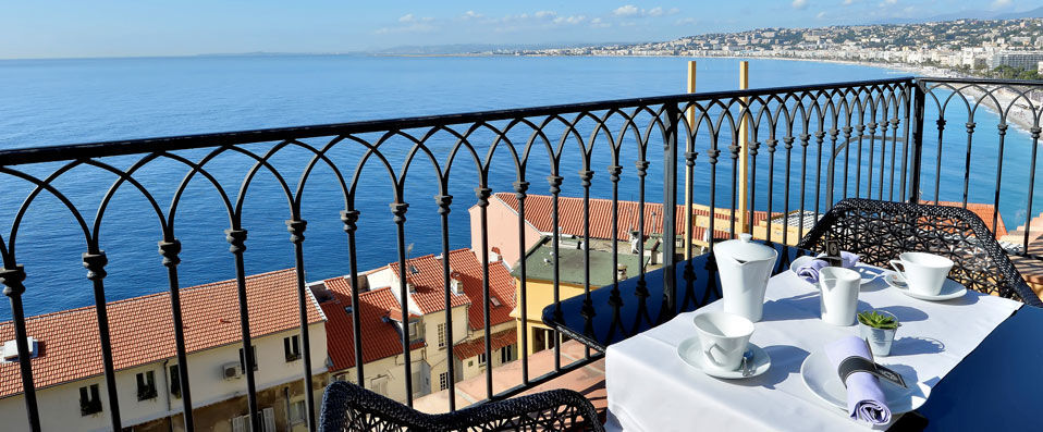Hôtel La Pérouse ★★★★ - La plus belle vue sur la Baie des Anges. - Nice, France