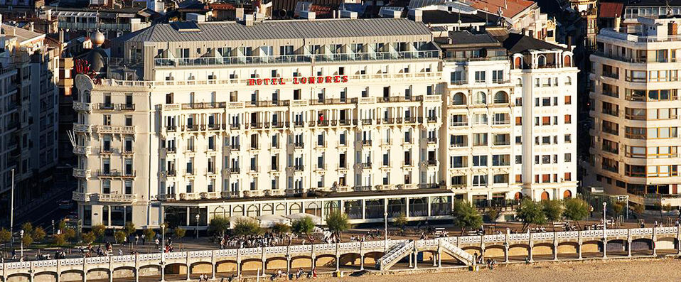 Hotel de Londres y de Inglaterra ★★★★ - Victorian elegance with regal views in a sensational Spanish city. - San Sebastian, Spain