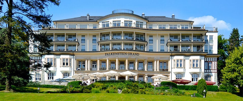 Falkenstein Grand Kempinski ★★★★★ - Impressive grandeur and luxury in a renowned spa resort, with stunning views over Frankfurt. - Frankfurt Rhein-Main, Germany