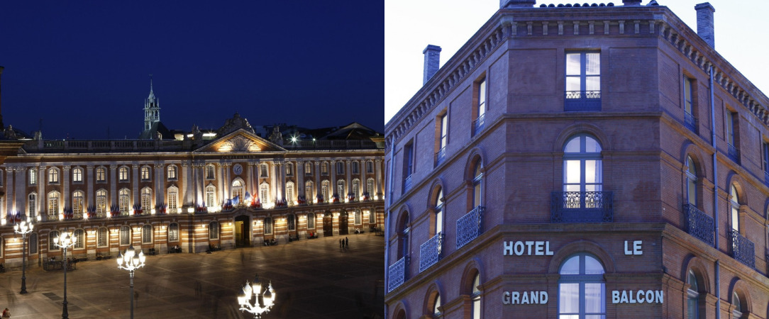 Le Grand Balcon ★★★★ - Style is the answer in the pink city. - Toulouse, France