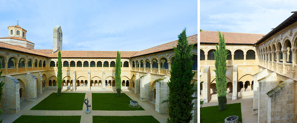 Hotel Castilla Termal Monasterio de Valbuena ★★★★★ - Vignes et vieilles pierres dans un monastère du XIIe siècle - Région de Valladolid, Espagne