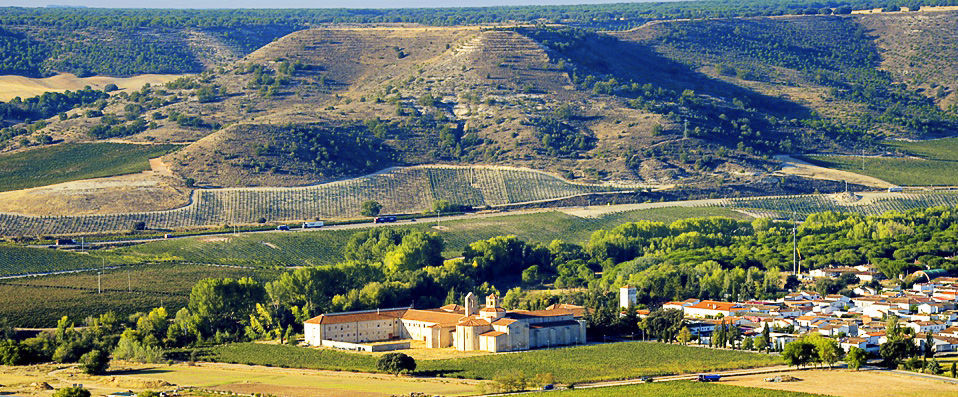 Hotel Castilla Termal Monasterio de Valbuena ★★★★★ - Vignes et vieilles pierres dans un monastère du XIIe siècle - Région de Valladolid, Espagne