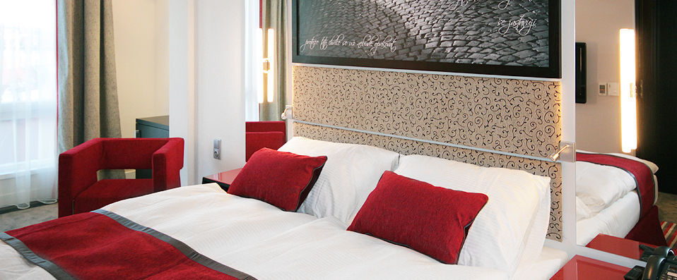 Red & Blue Design Hotel Prague ★★★★ - Stylish design hotel in the heart of historic Prague - Prague, Czech Republic