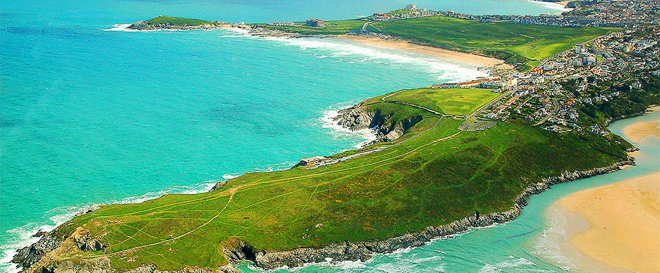 The Headland Hotel & Spa ★★★★ - Luxury hotel overlooking the beautiful sands of Fistral Bay. - Newquay, United Kingdom