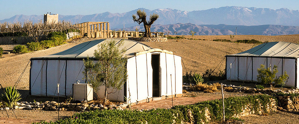 Terre des Étoiles - Luxury Moroccan tents under the starry night sky. - Marrakchi Desert, Morocco