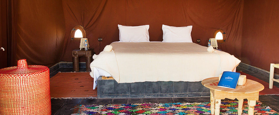 Terre des Étoiles - Luxury Moroccan tents under the starry night sky. - Marrakchi Desert, Morocco