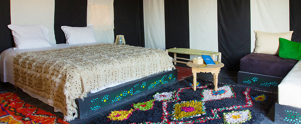 Terre des Étoiles - Luxury Moroccan tents under the starry night sky. - Marrakchi Desert, Morocco