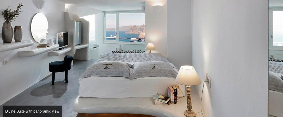 Suites of the Gods Cave Spa Suites ★★★★★ - Simple luxury and unbelievable views in the most beautiful of the Greek islands. - Santorini, Greece