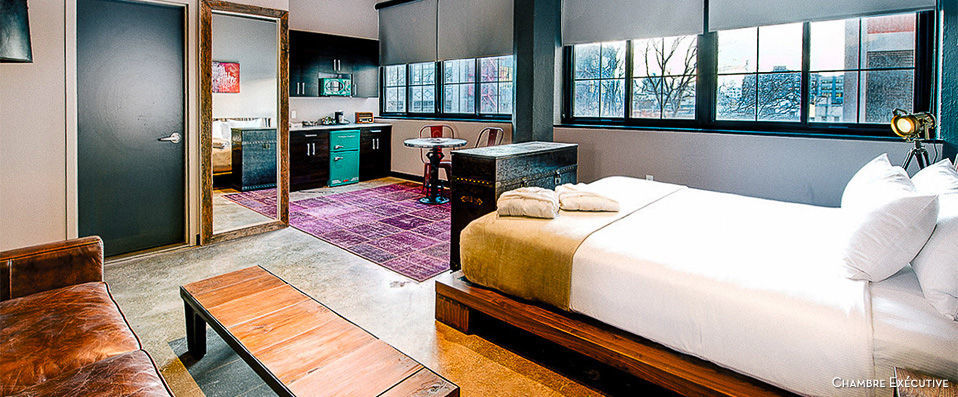 The Paper Factory Hotel ★★★★ - Le sacre du chic industriel new-yorkais. - New-York, États-Unis