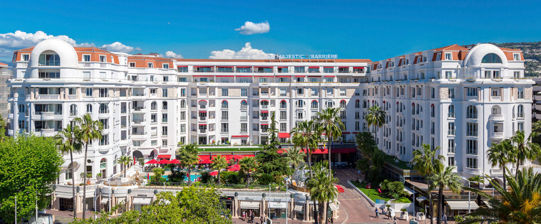 Hôtel Barrière Le Majestic ★★★★★ - Unrivalled prestige and grandeur on one of the French Riviera’s most famous beaches. - Cannes, France