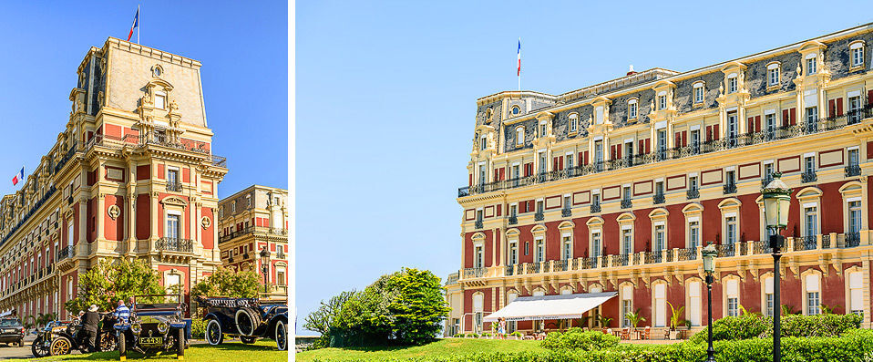 Hôtel du Palais ★★★★★ - Palace prestigieux en surplomb de la mer. - Biarritz, France