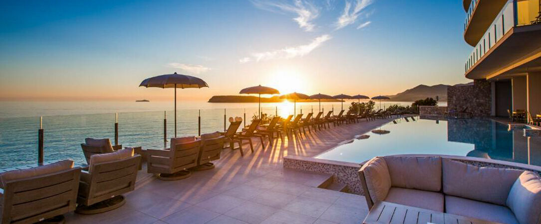 Hotel Royal Blue Dubrovnik ★★★★★ - Un cinq étoiles en bord d'Adriatique, entre vue panoramique sur la mer, piscine à débordement et Dubrovnik à portée de main. - Dubrovnik, Croatie