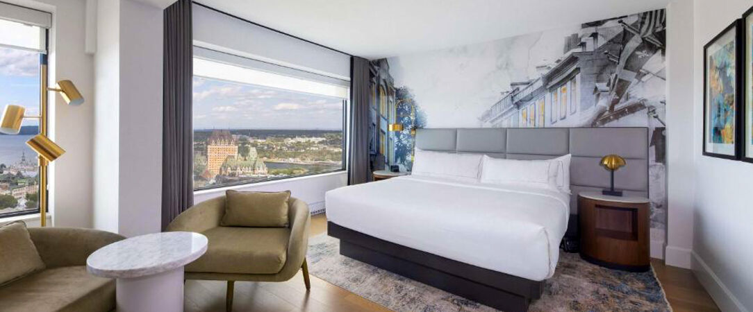 Hilton Québec ★★★★ - Une immersion parfaite pour découvrir la beauté historique et naturelle de la ville de Québec. - Québec, Canada