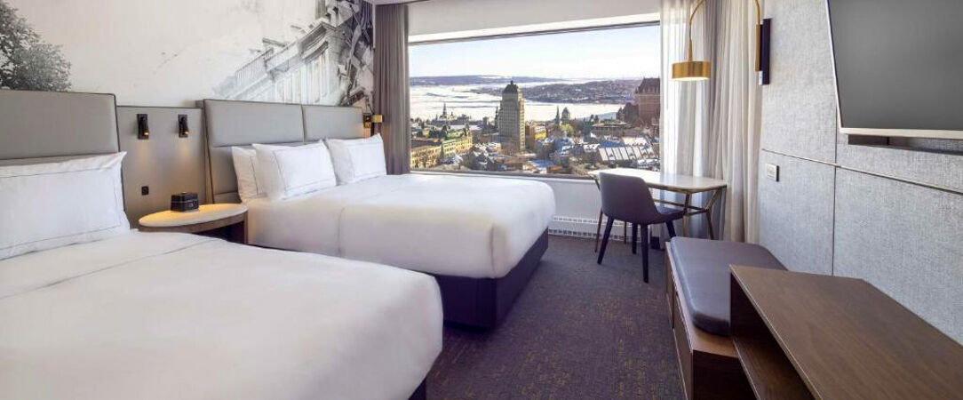 Hilton Québec ★★★★ - Une immersion parfaite pour découvrir la beauté historique et naturelle de la ville de Québec. - Québec, Canada