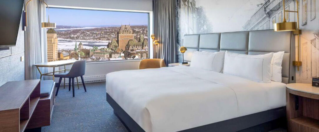 Hilton Québec ★★★★ - Une immersion parfaite pour découvrir la beauté historique et naturelle de la ville de Québec. - Québec, Canada