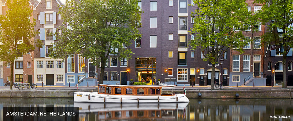 Pulitzer Amsterdam ★★★★★ - Quintessential Dutch elegance amongst Amsterdam’s iconic canals. - Amsterdam, Netherlands