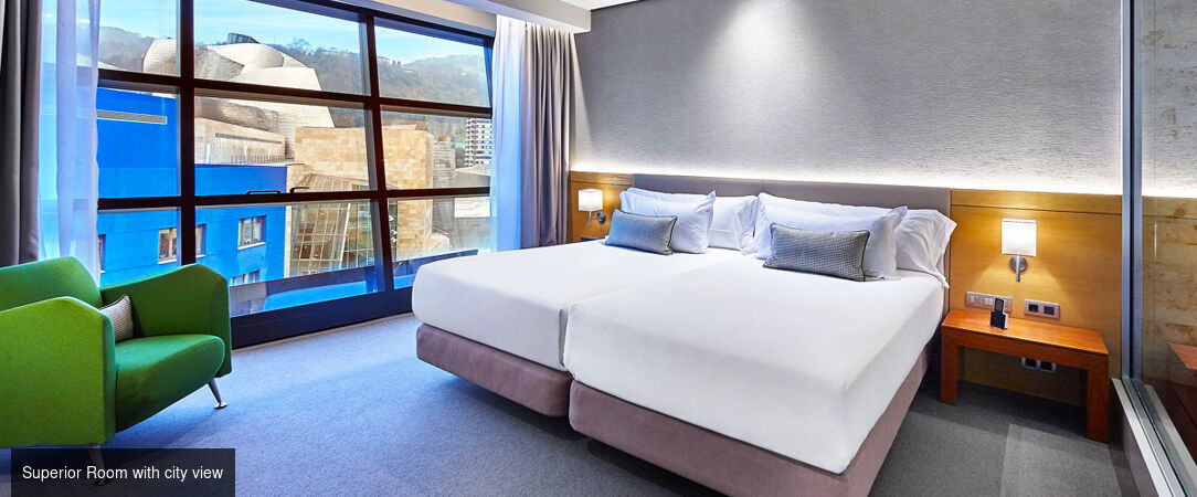 Gran Hotel Domine ★★★★★ - The best of Bilbao - modern design, luxury and cuisine opposite the Guggenheim. - Bilbao, Spain