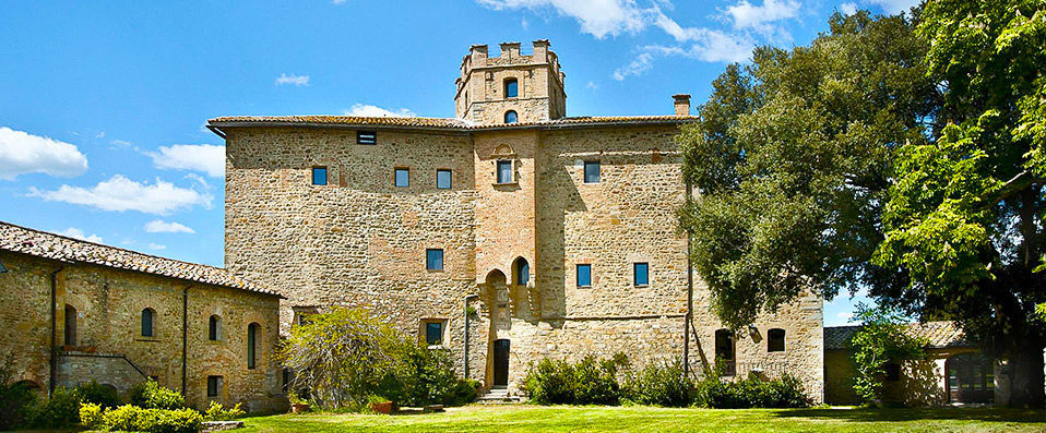 Castel Porrona Hotel Relais ★★★★★ - Tout le charme de la Toscane dans un château. - Toscane, Italie