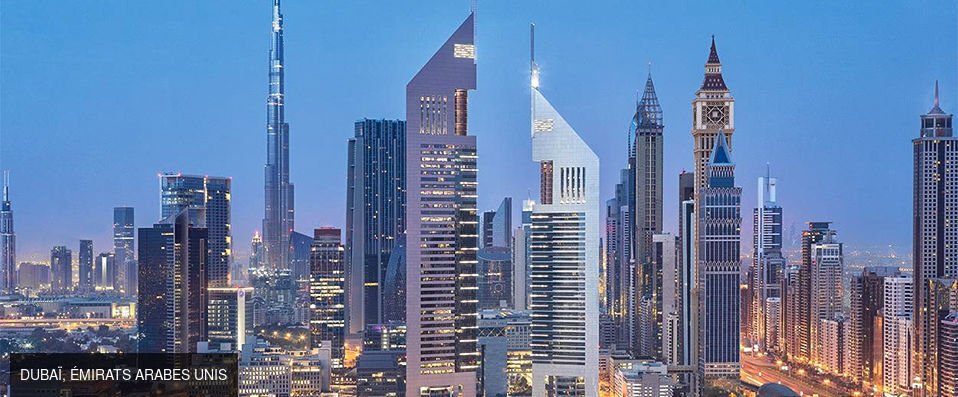 Jumeirah Emirates Towers ★★★★★ - Séjour démesuré à Dubaï en famille. <b>Surclassement offert !</b> - Dubaï, Émirats arabes unis