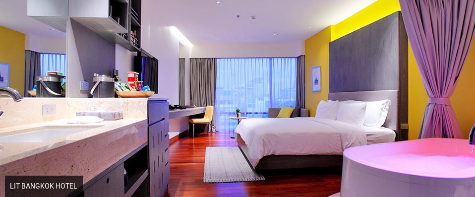 Lit Bangkok ★★★★ - Innovative design in the heart of bustling Bangkok. - Bangkok, Thailand