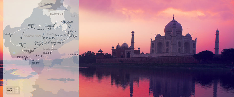 Private tour – The essentials of Rajasthan - 7, 9 or 12 nights, with half board included, discovering the Land of Kings. - Rajasthan, India