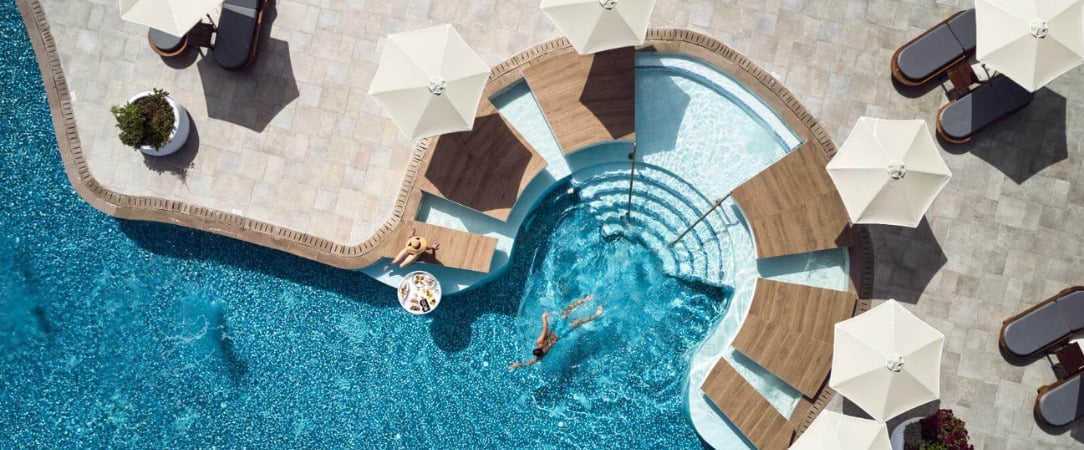 The Royal Blue, a Luxury Beach Resort ★★★★★ - Superbe adresse 5 étoiles et horizons d'azur en Crète. - Crète, Grèce