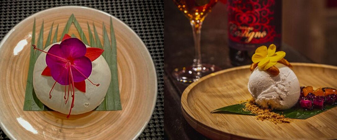 Château & Village Castigno - Sustainable Wine Resort - Vivez l’expérience d’un menu dégustation - Balade en Asie en 4 temps inclus pour faire de votre séjour une véritable parenthèse culinaire. - Hérault, France