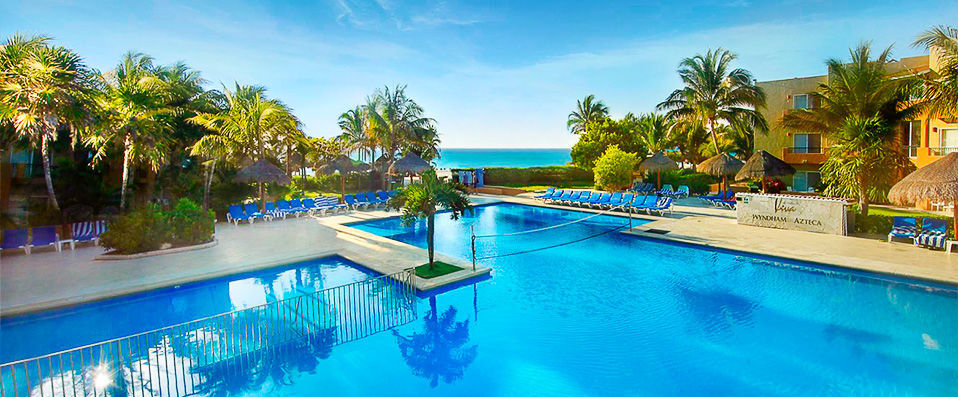Viva Wyndham Azteca ★★★★ - An all-inclusive, soft-sand, clear-ocean paradise in marvellous Mexico. <b>All Inclusive!</b> - Playa del Carmen, Mexico