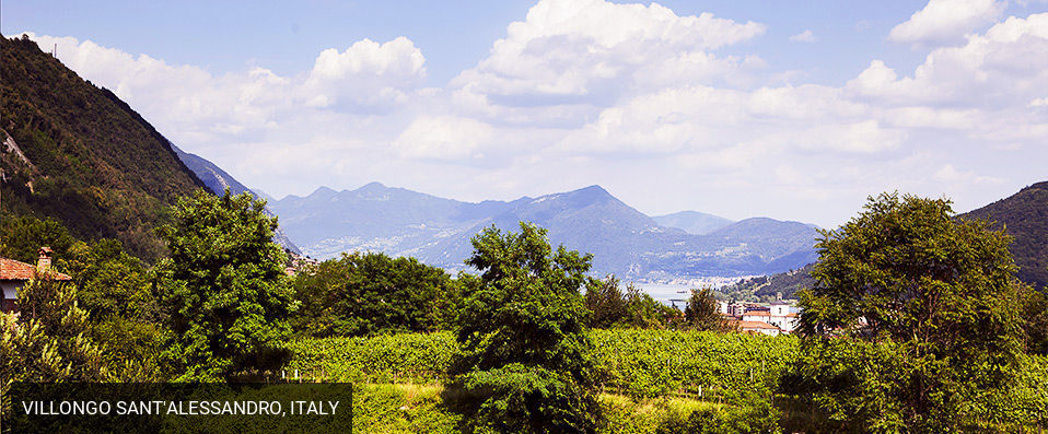 Podere Castel Merlo - A secluded luxury retreat in the heart of idyllic Bergamo. - Iseo Lake, Italy