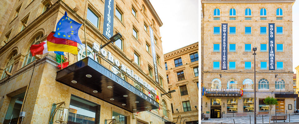 Hotel SOHO Boutique Salamanca ★★★★ - Historic beauty both night and day in vibrant Salamanca. - Salamanca, Spain