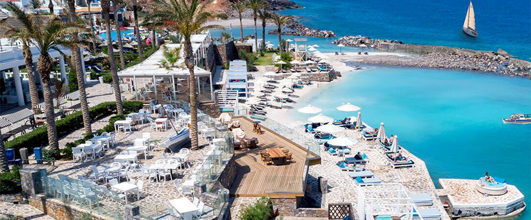 Minos Imperial Luxury Beach Resort & Spa Milatos ★★★★★ - Formule All Inclusive sous le soleil crétois, l'idéal pour profiter en famille. - Crète, Grèce