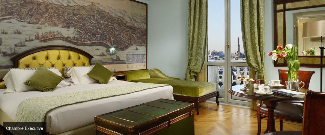 Grand Hotel Savoia ★★★★★ - Embarquement dans le luxe & l’histoire. - Gênes, Italie