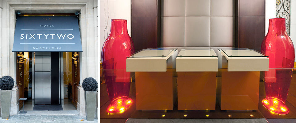 Sixtytwo Hotel ★★★★ - Modernisme et design sur le Paseo de Gracia de Barcelone. Disponible à Noël et au Nouvel An ! - Barcelone, Espagne
