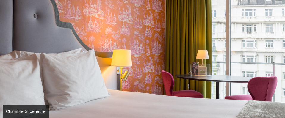 Thon Hotel Bristol Stephanie ★★★★ - Couleurs & confort se rencontrent au cœur de l’avenue Louise. - Bruxelles, Belgique