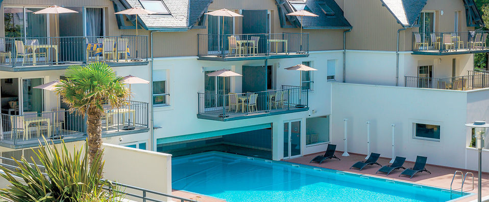 Résidence Vacances Bleues Les Jardins d'Arvor ★★★★ - Explore Brittany at your own pace from this quaint seaside apartment. - Brittany, France