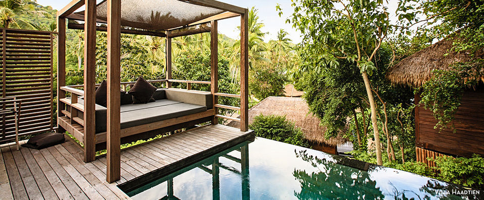 Haadtien Beach Resort ★★★★ - Unspoiled island paradise in Thailand with more than a few little luxuries. - Koh Tao, Thailand