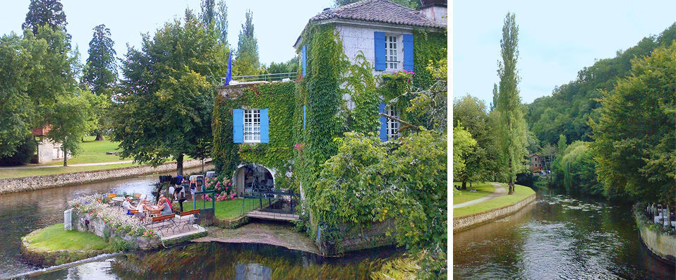 Le Moulin de l'Abbaye ★★★★ - Quatre étoiles au charme inégalable dans la Venise du Périgord. - Brantôme, France