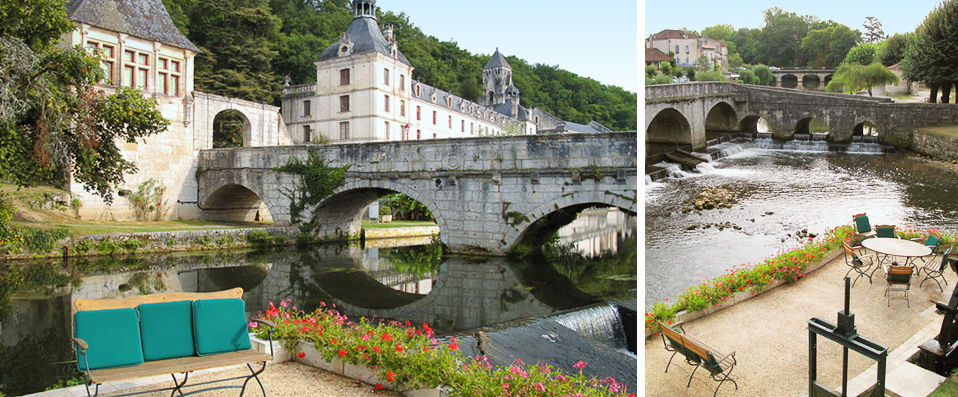 Le Moulin de l'Abbaye ★★★★ - Quatre étoiles au charme inégalable dans la Venise du Périgord. - Brantôme, France