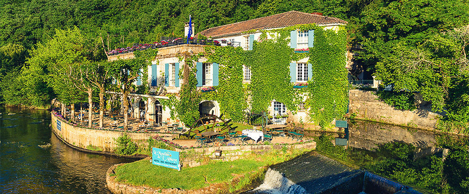 Le Moulin de l'Abbaye ★★★★ - Quatre étoiles au charme inégalable dans la Venise du Périgord. - Brantôme, France