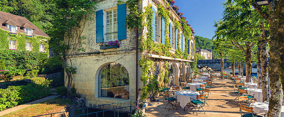 Le Moulin de l'Abbaye ★★★★ - Quatre étoiles au charme inégalable dans la Venise du Périgord. - Brantôme, France