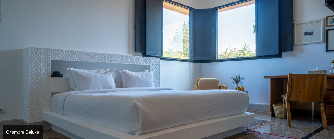 Fellah Hôtel ★★★★ - Un havre singulier au pied de l'Atlas, à la lisière de Marrakech, où luxe discret, engagement culturel et art de vivre marocain se rencontrent dans un cadre verdoyant. - Marrakech, Maroc